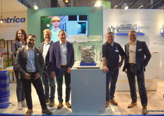 Amy, Hovik, Arjen and Paul of Centrica and Alex and Juan of Rolls Royce Solutions Benelux.       